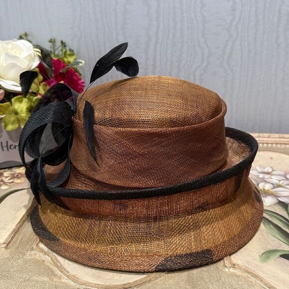 Vintage Soprattutto Cappelli Hat Made in Italy Derby Horse Races One Size - Picture 9 of 16